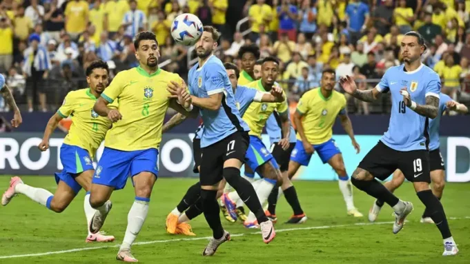 Hasil Copa America 2024: Uruguay 4-2 Brasil (Pen)