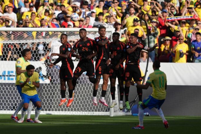 Hasil Copa America 2024 3 July: Brasil 1-1 Kolombia