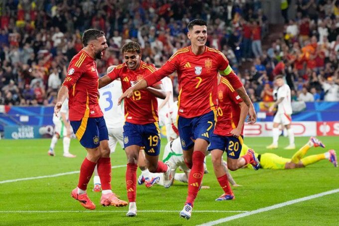 Hasil 16 Besar Euro 2024 1 July: Spanyol Vs Georgia 4-1, Spanyol ke 8 Besar!