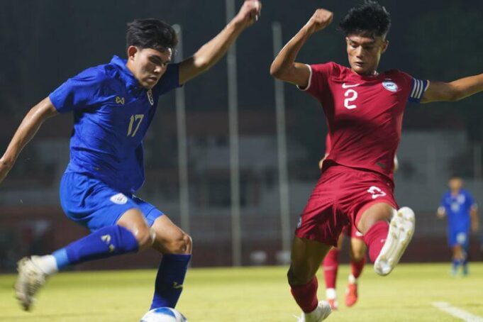 Hasil Piala AFF U-19 2024: Thailand Unggul Atas Singapura